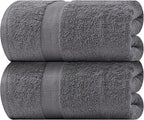White Classic Luxury Soft Bath Sheet Towels by WhiteClassic