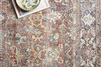 Loloi Layla Collection LAY-02 Spice/Marine 2'-6" x 9'-6" .13" Thick Runner Rug - Image 11
