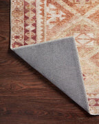Loloi Layla Collection LAY-16 Natural/Spice 2'-3" x 3'-9" .13" Thick Accent Rug - Image 7