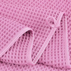 POLYTE 430 GSM Microfiber Quick Dry Lint Free Oversize Bath Towel Set, 6 Piece - Image 4