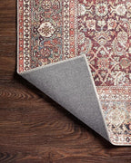Loloi Layla Collection LAY-11 Cinnamon/Sage 9'-0" x 12'-0" .13" Thick Area Rug - Image 8