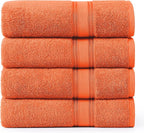Lane Linen 100% Cotton 4 Pack Bath Towels by LaneLinen