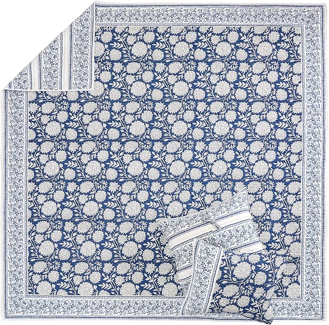 Levtex Home Adare Denim Reversible Twin/Twin XL Quilt Set - Image 6