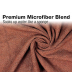 Eurow Microfiber Salon Towels – Bleachproof, Ultra Absorbent & Quick Drying – - Image 6
