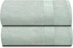 Belizzi Home Premium Cotton Oversized 2 Pack Bath Sheet 35x70-100% Pure Cotton by Unknown