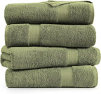 LANE LINEN 4 PCs Bath Towels Set - Image 2