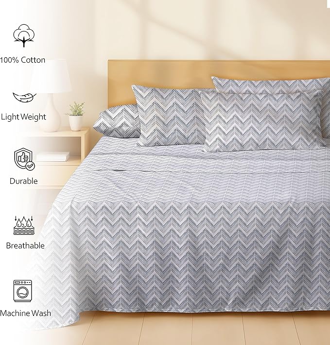 RUVANTI 4 Pcs Cotton Sheets - Image 2