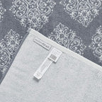 Modern Threads 6 Piece Reversible Yarn Dyed Jacquard Towel Set Artesia Damask - Image 3