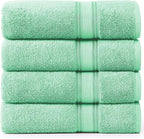 LANE LINEN 100% Cotton Bath Towels Set of 4 by LaneLinen