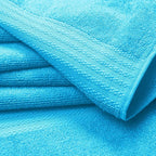GLAMBURG Premium Cotton Oversized 2 Pack Bath Sheet 35x70-100% Pure Cotton - Image 2