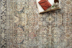 Loloi Layla Collection LAY-03 Olive/Charcoal 7'-6" x 9'-6" .13" Thick Area Rug - Image 11