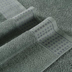 GLAMBURG 100% Cotton Ultra Soft 6 Pack Towel Set, Contains 2 Bath Towels 28x55 - Image 2