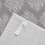 Modern Threads 6 Piece Reversible Yarn Dyed Jacquard Towel Set Artesia Damask - Image 4