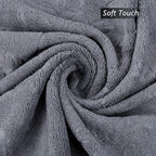 JML Bath Towels Set of 6, Oversized Large Microfiber Bath Towels - Image 5