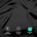 Bare Home 100% Rayon Made from Bamboo Luxury Body Size Cooling Pillowcase - Image 6